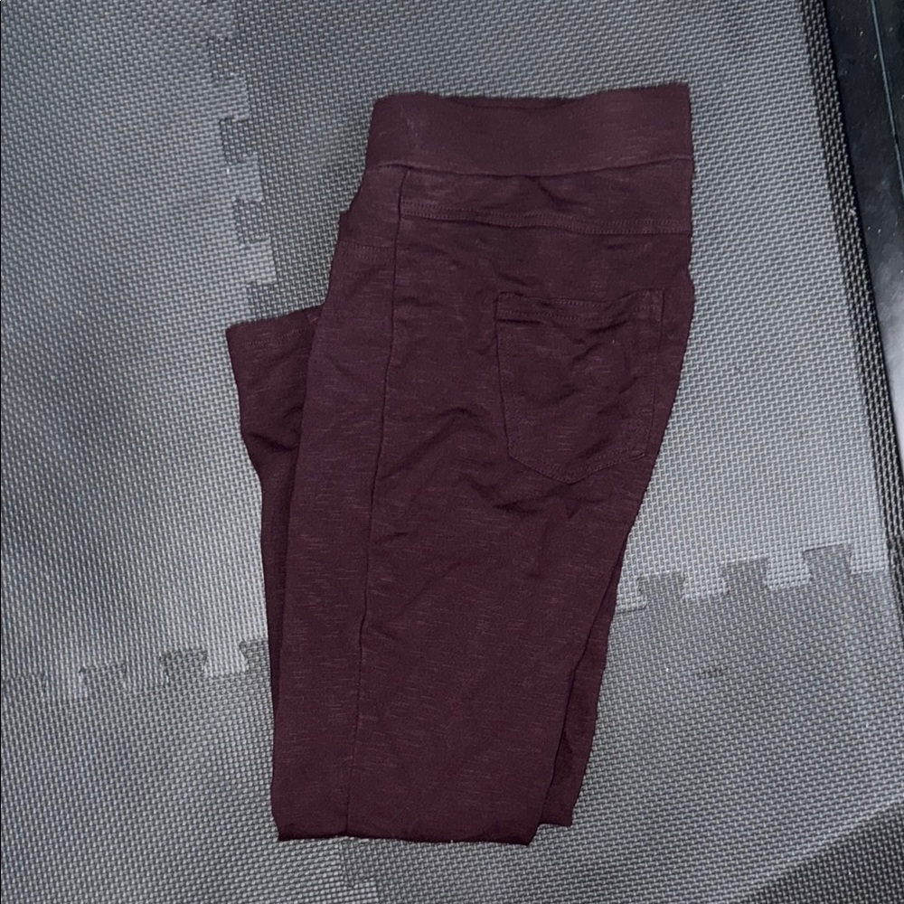 Matty M Red Trousers Soft Matte Finish